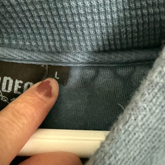 PRCA Pro Rodeo Gray & Blue Hoodie | Size Large - Picture 8 of 9